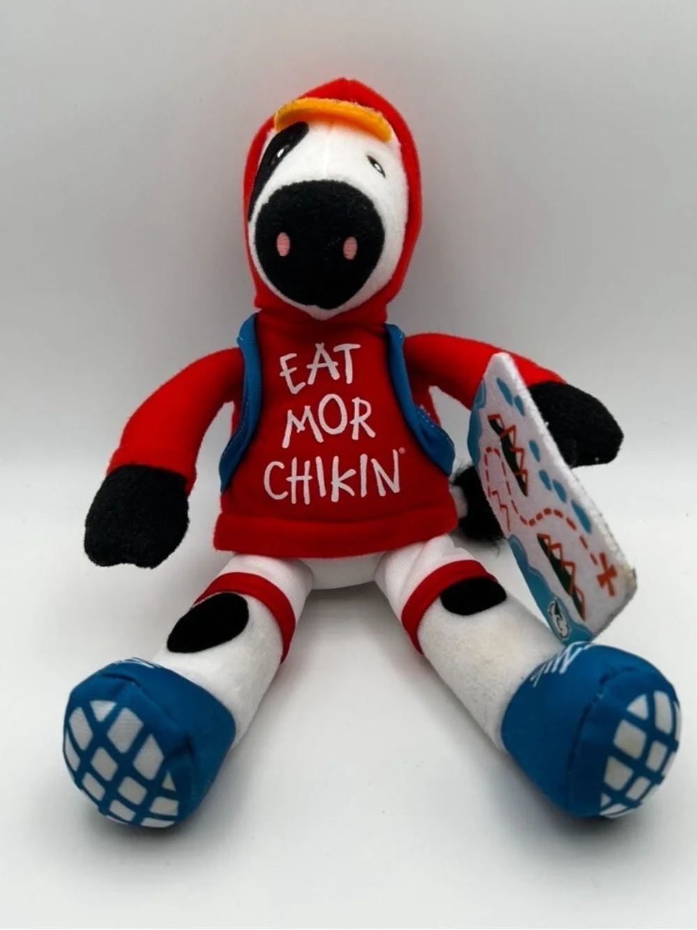 Chick-fil-A Summer 2023 Traveler Explorer Plush Cow Red Hoodie
